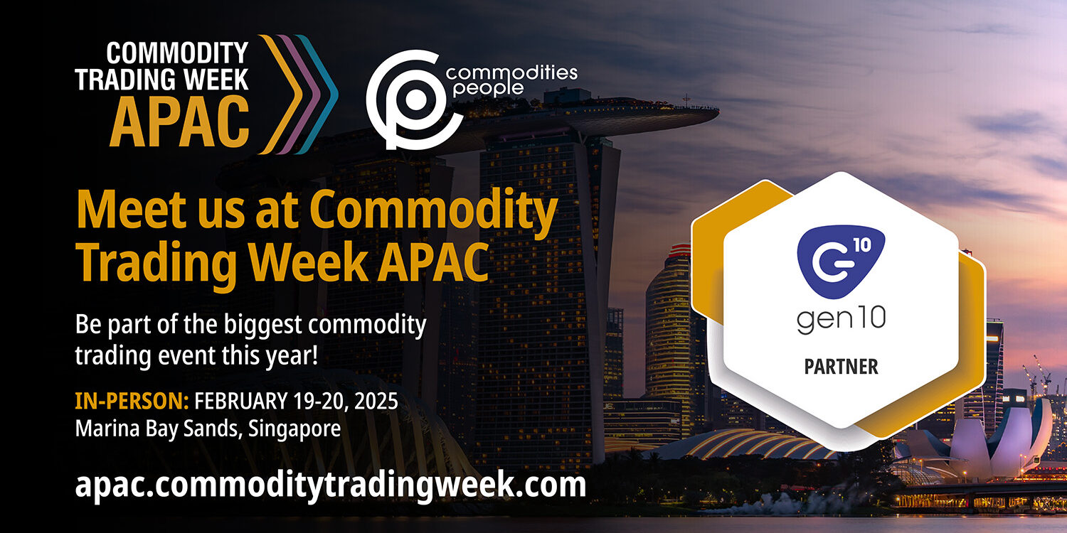 "Meet us at Commodity Trading Week APAC"