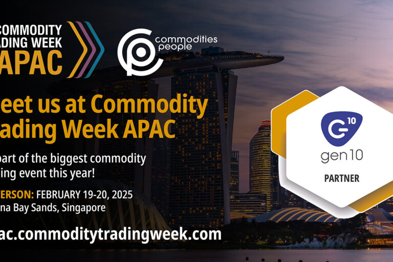 "Meet us at Commodity Trading Week APAC"