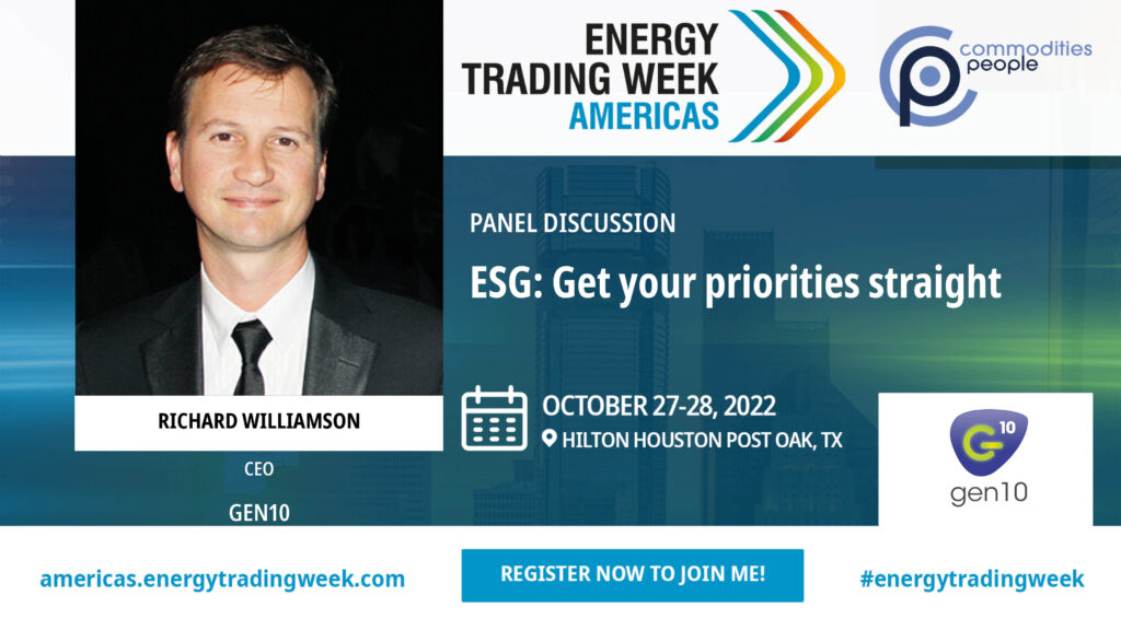 Richard Williamson on the ESG panel