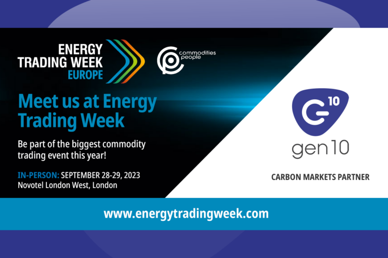 Gen10 sponsor Energy Trading Week 2023