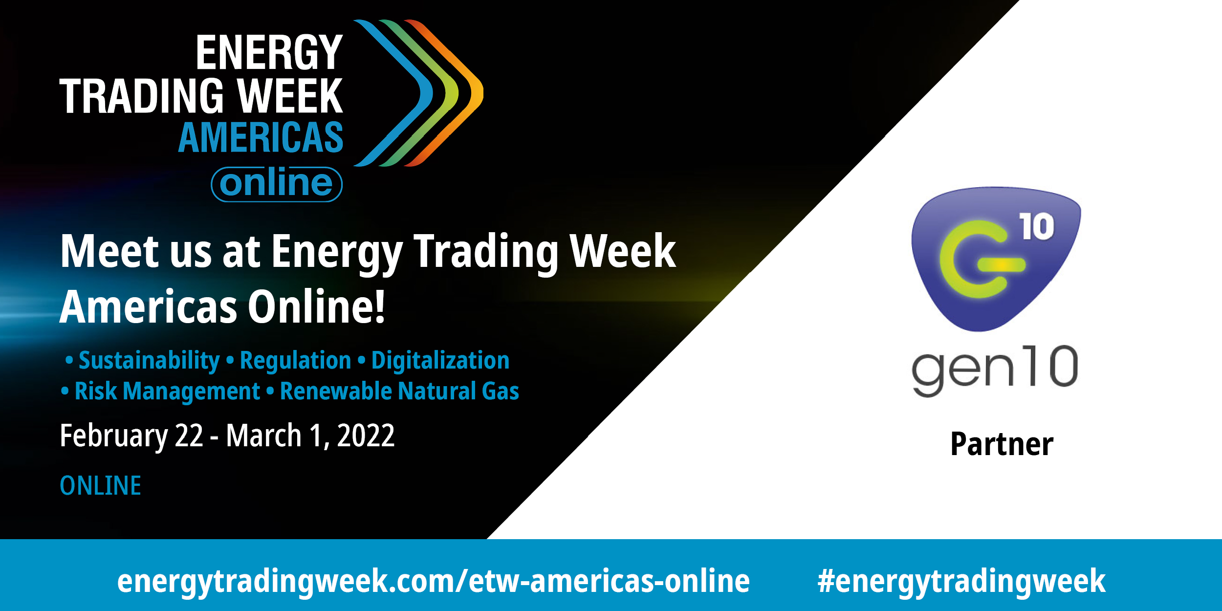 Gen10 sponsor Energy Trading Week